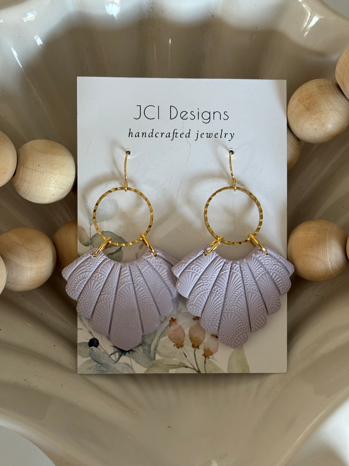 Scallops in lilac