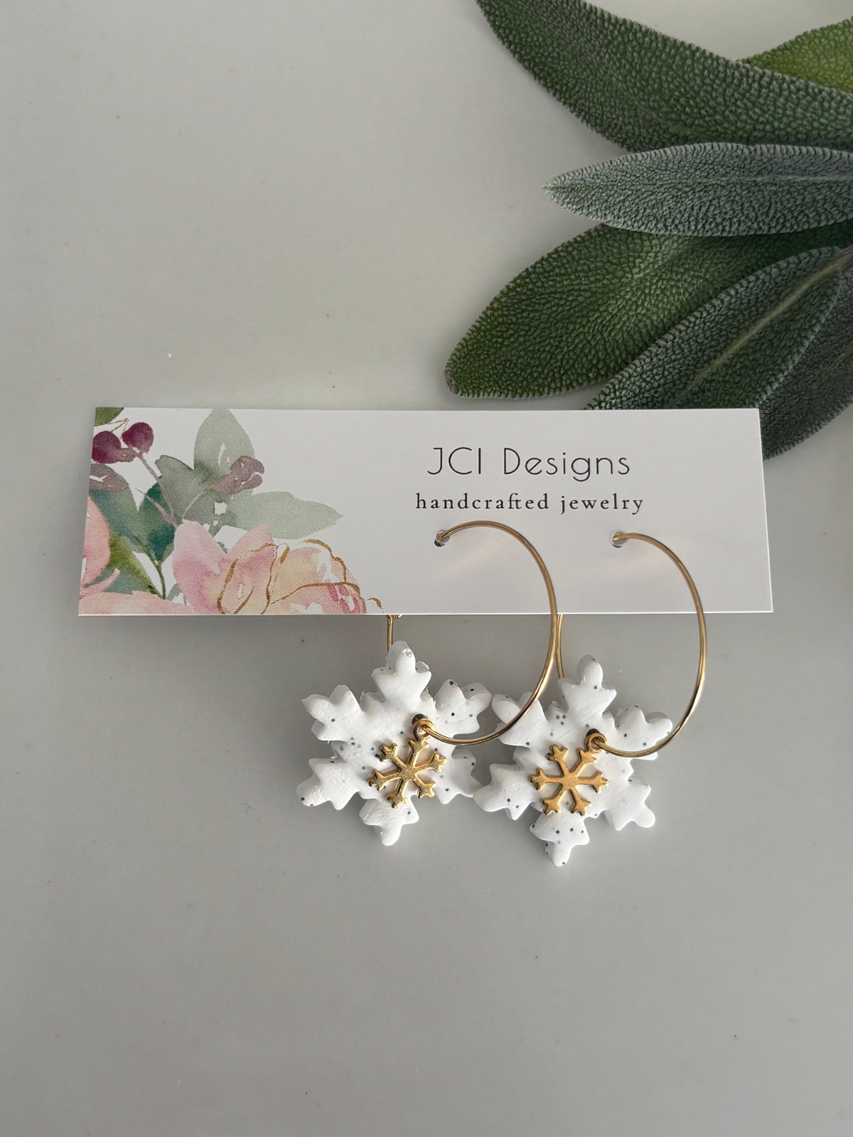 Snowflake hoops