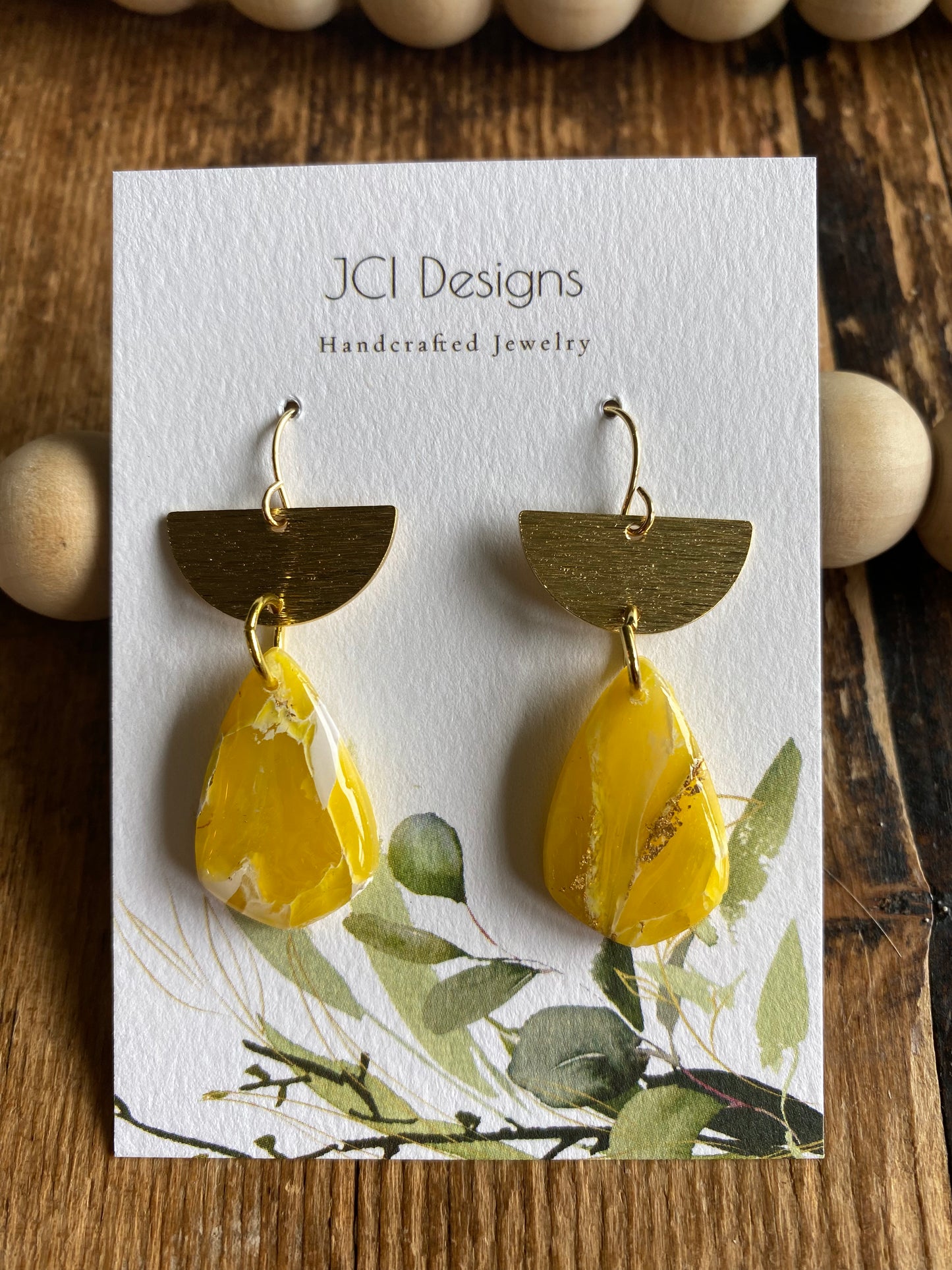 Sunshine half circle danglers