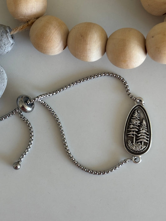 Tree chain bracelet