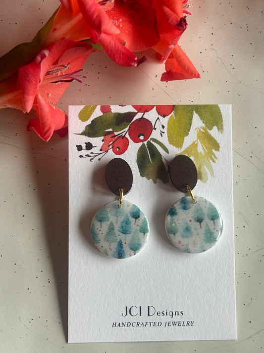 Tree printed danglers