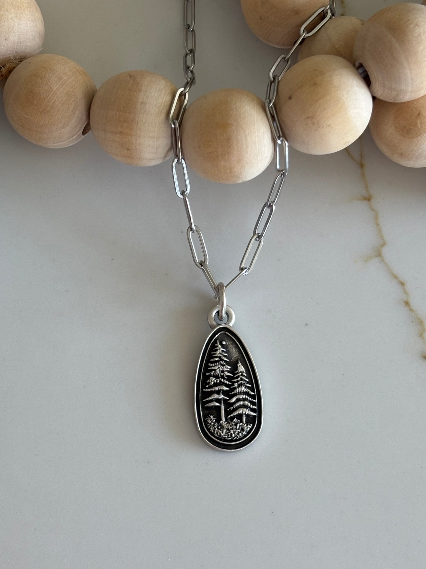Tree necklace