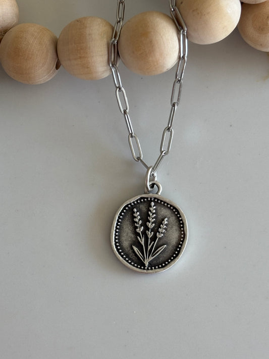 Lavender necklace