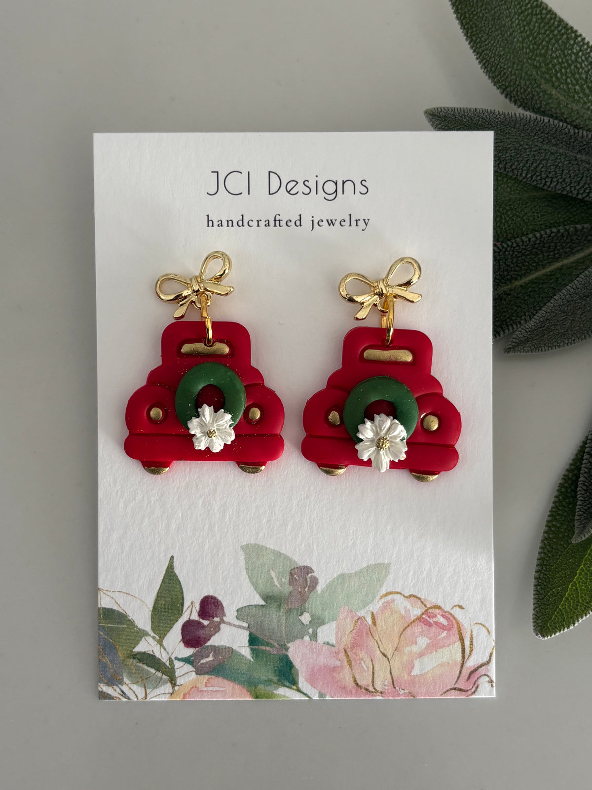 Red truck danglers